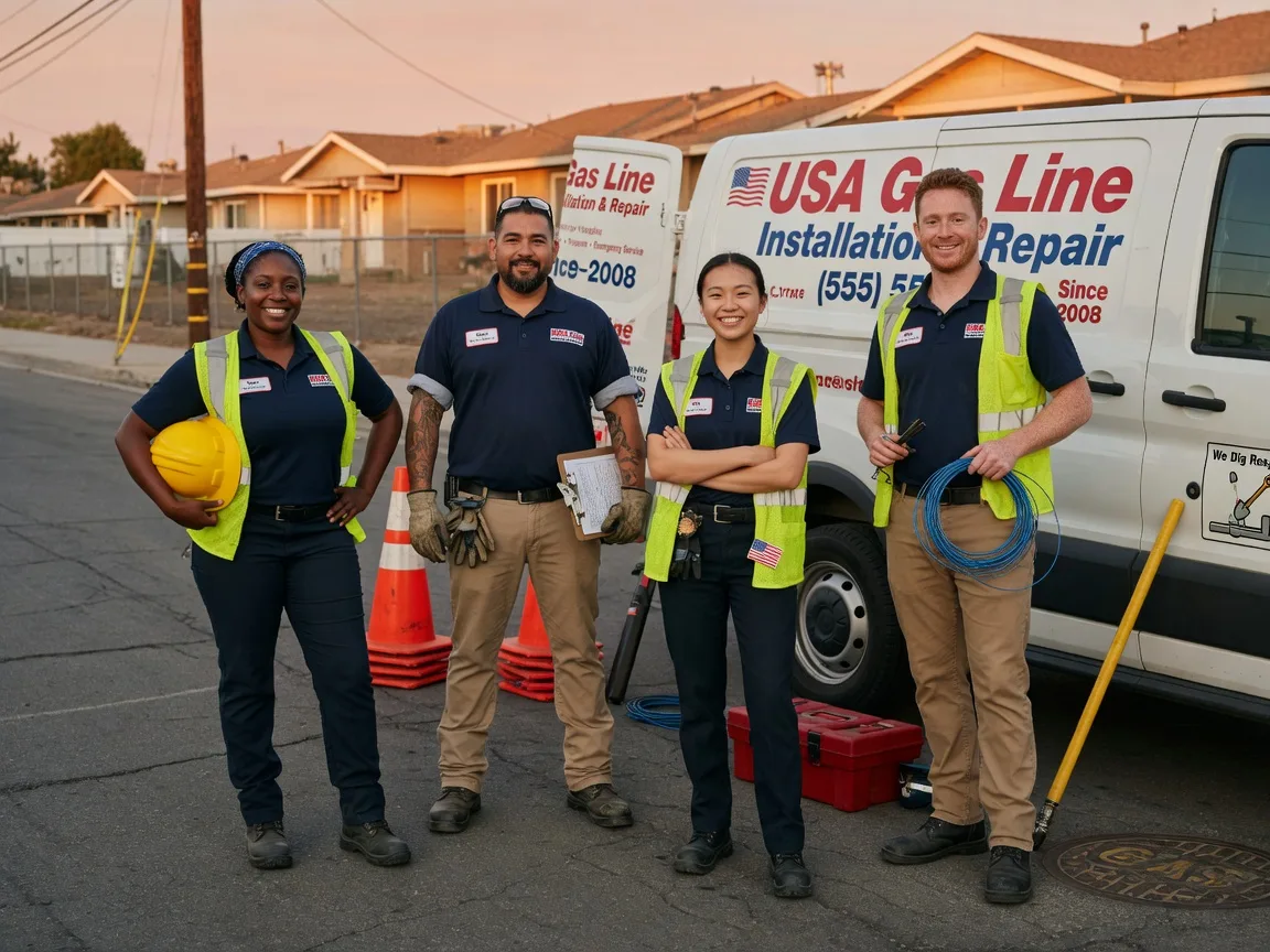 Gas Line Installation company in Pleasanton, NE